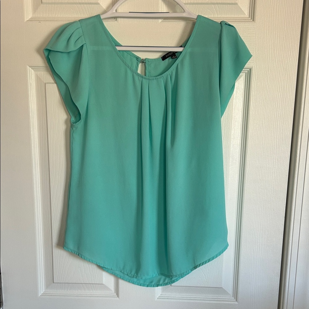 Papermoon Teal Blouse